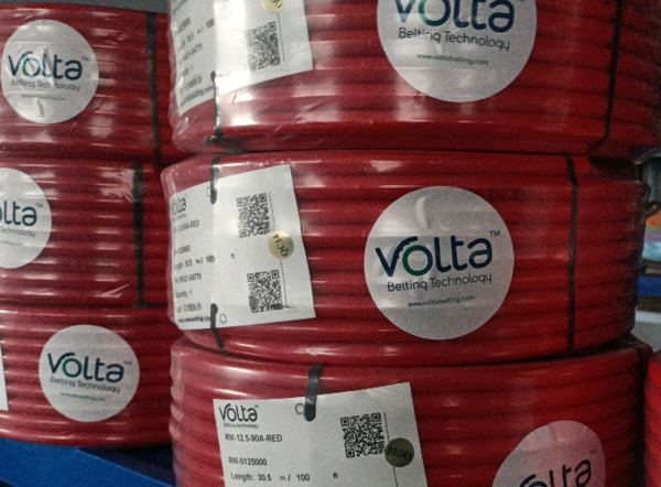 Volta聚氨酯红色圆带